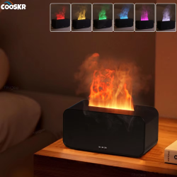 Air Aroma Humidifier Diffuser Essential Oils Humidifiers Mini Flame