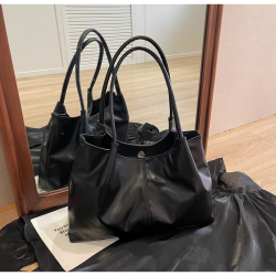 Faionable Large Capaci Tote Bag 2024 New Sle Single oulder Women's Bag Versatile Daily Commuting Bag Trendy Korean Sle