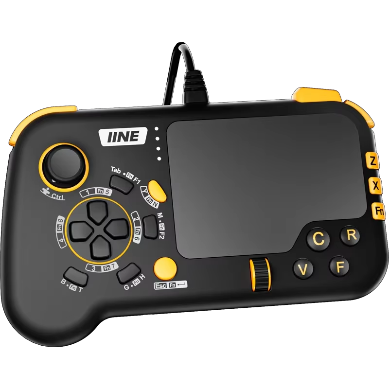 IINE Ungrade Wireless Mouse-Pad Controller As Keyboard and Mouse Combo Set with Touchpad