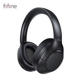 FIFINE Bluetooth wireless headset,Noise Canceling Headphones with Transparency Mode,Deep Bass,Clear Calls,80H Playtime -X3