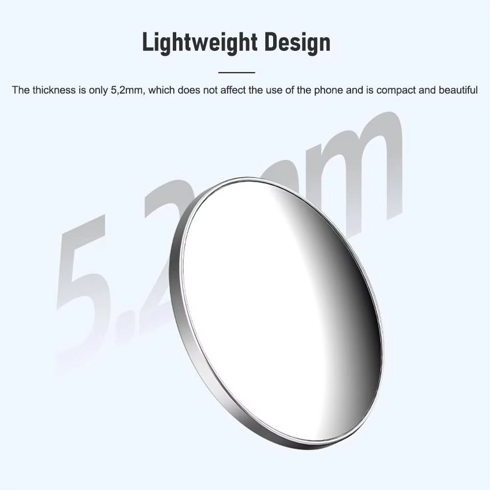 Magnetic Selfie Mirror For Back Camera Slim Phone Convex Mirror for MAGSAFE 15 14 13 Max Plus For Selfies Vlogging