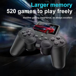 S10 Portable Video Game Consoles Gamepad Controller 2.4-inch Built-in 520 Games Retro Handheld Game Player AV Output Control