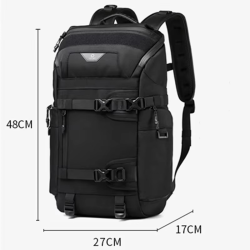 Ozuko 48x27x18 Cabin backpack Men s Multifunctional waterproof Outdoor Cycling Backpack Tactical Camouflage 15 Inch Laptop