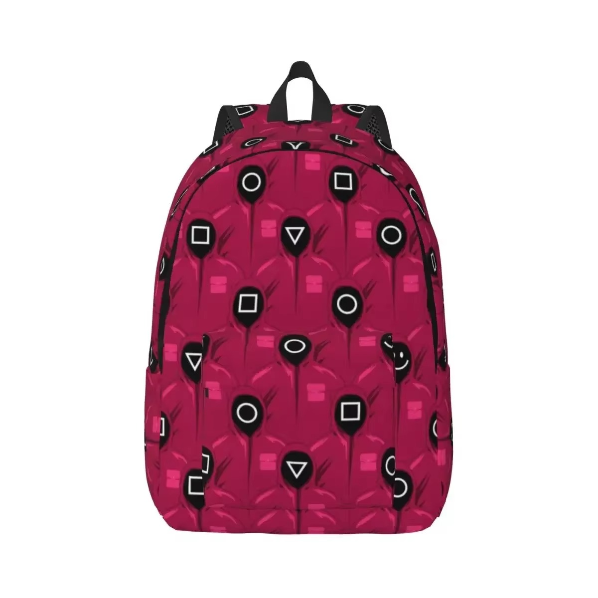 Calamari Games Geometry For Girls Boys Large Capacity Student Backpack Lightweight waterproof Backpack
