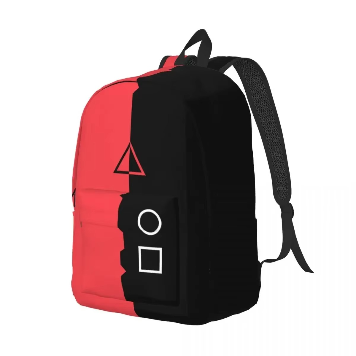 Calamari Games Geometry For Girls Boys Large Capacity Student Backpack Lightweight waterproof Backpack