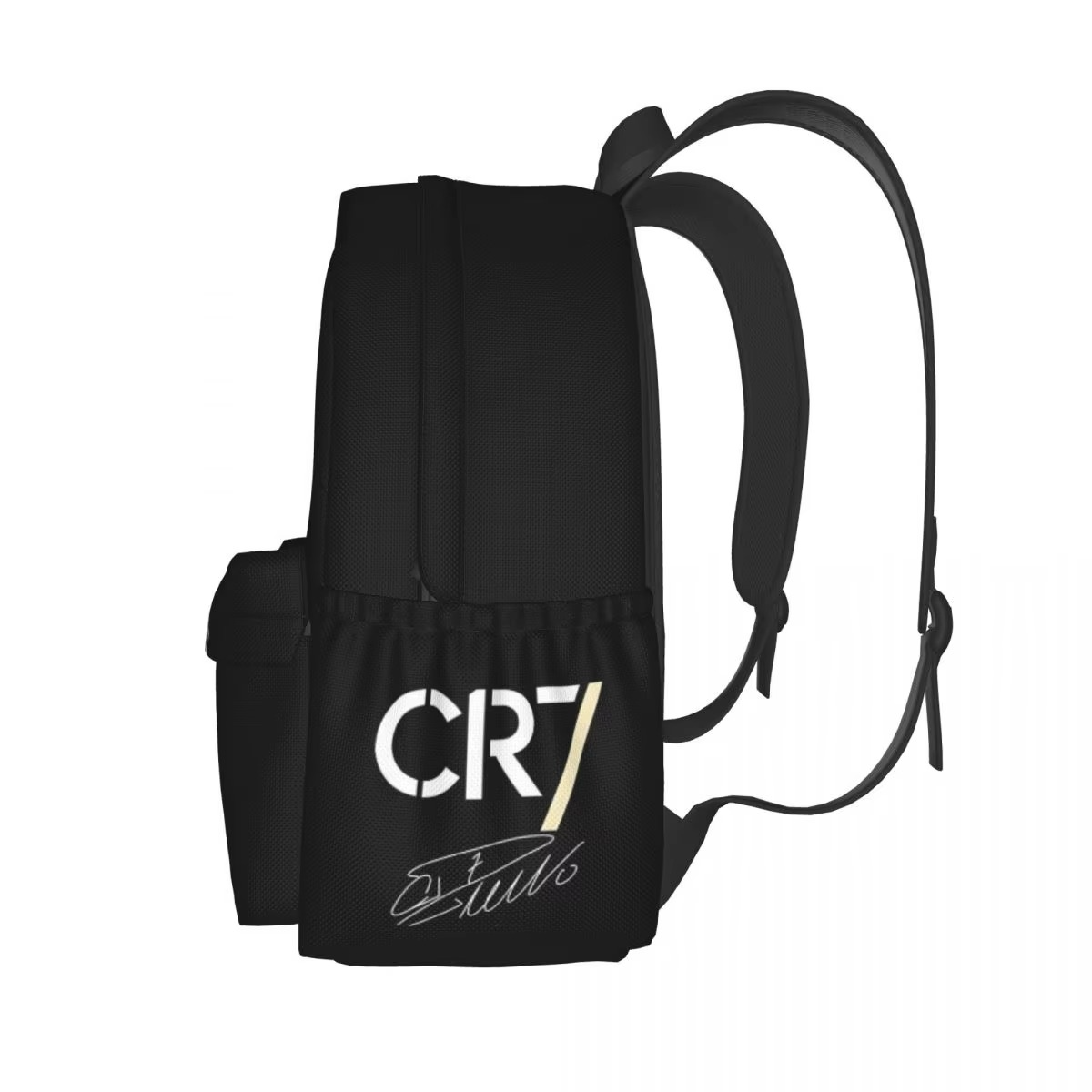 Cristiano Ronaldo CR7 New Fashion High Capacity Waterproof College Backpack Trendy Laptop Travel Book Bag