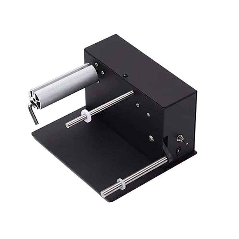 R3 Automatic Two-Way Label Rewinder Self-Adhesive Sticker Reeling Machine Barcode Labeling System for Office & Home Use