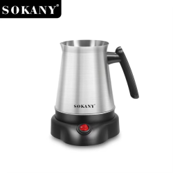 600W Turkish Electric Coffee Maker, 500ml Detached Italian Moka Pot