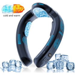 semiconductor refrigeration neck air conditioner hot and cold dual-purpose intelligent technology digital display bladeless fan