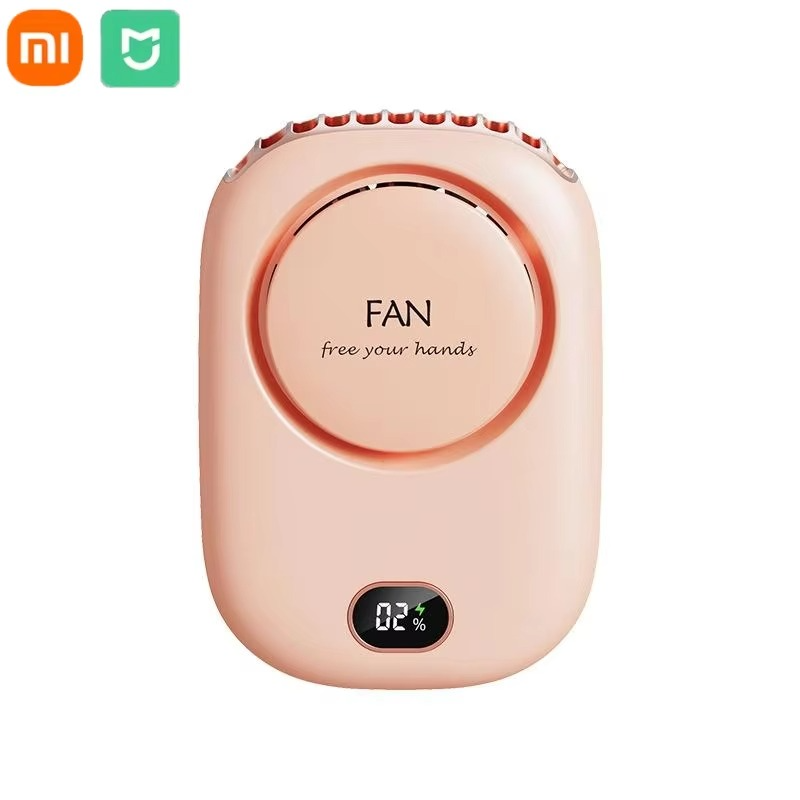 Xiaomi Portable Mini Fan Waist Clip Rechargeable Hanging Neck Fan Outdoor Camping Waist USB Small Cooling Pocket Fan for Travel