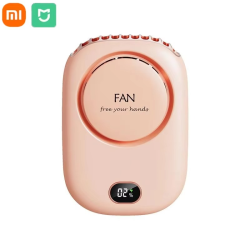 Xiaomi Portable Mini Fan Waist Clip Rechargeable Hanging Neck Fan Outdoor Camping Waist USB Small Cooling Pocket Fan for Travel