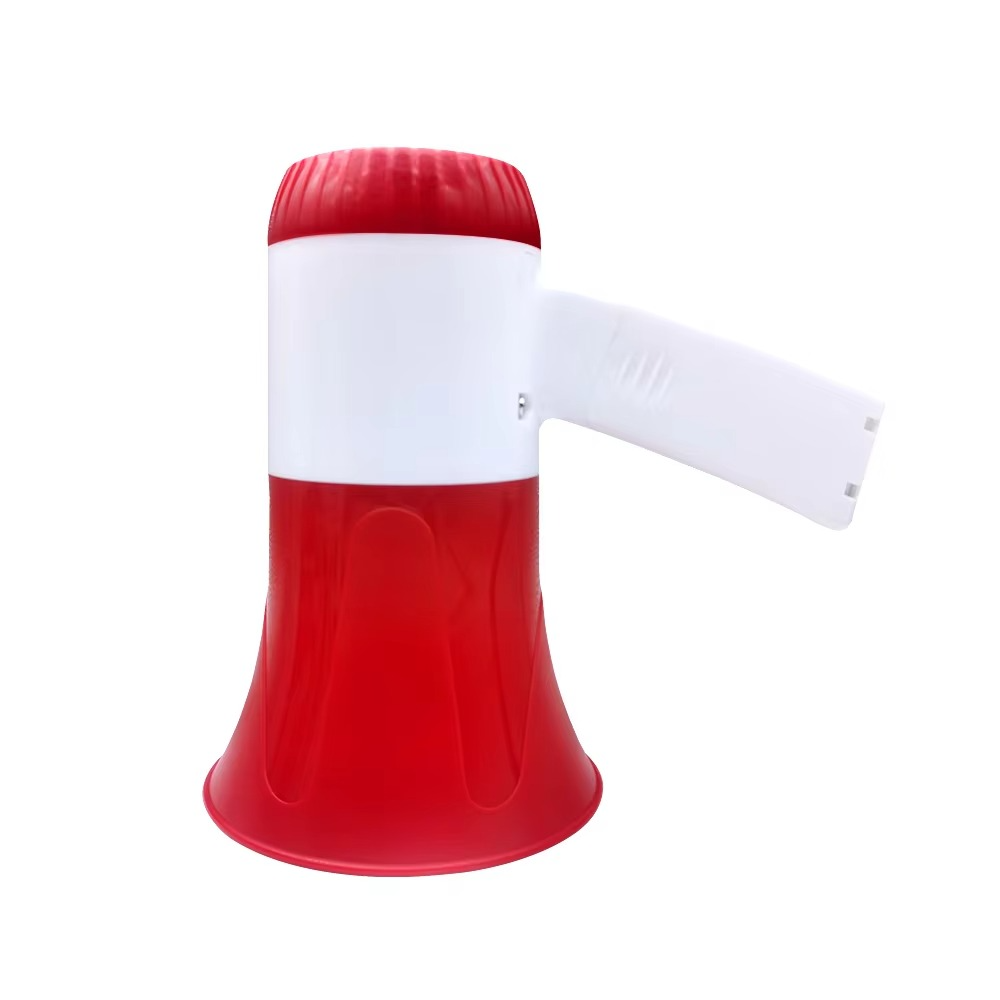 Megaphone Speaker 50W Power Portable Bullhorn Megaphone Voice Siren/Alarm Modes Volume Control USB Flash Drive TF Card BT Alarm