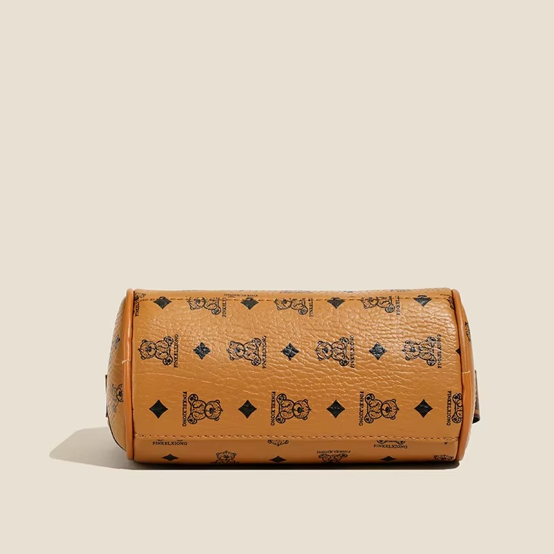 Fashionable and stylish crossbody bag with large capacity, cross-border pillow bag, bag for middle-aged mothers, retro printed P