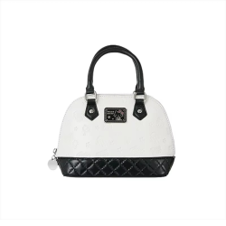 Sanrio Hello Kitty Shell Shoulder Bag Classic Pillow Crossbody Bag for Women Girl Black and White Series Luxury Designer Handbag