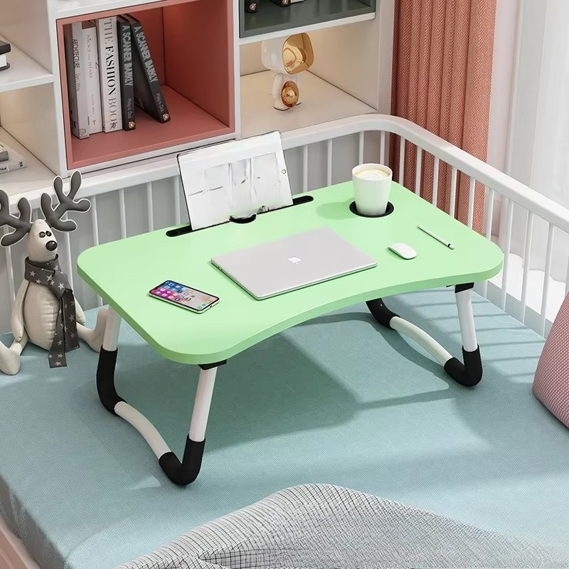 Ultra Large Portable Laptop Bed Table Foldable Desk with Cup Holder Multi Functional Computer Desks Bed Desk for Laptop