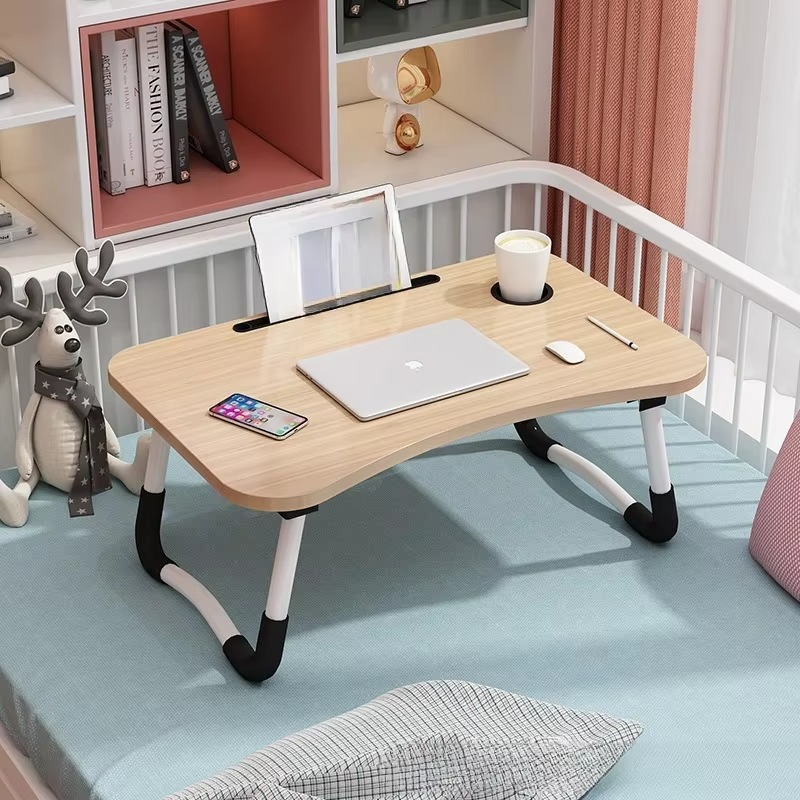 Ultra Large Portable Laptop Bed Table Foldable Desk with Cup Holder Multi Functional Computer Desks Bed Desk for Laptop