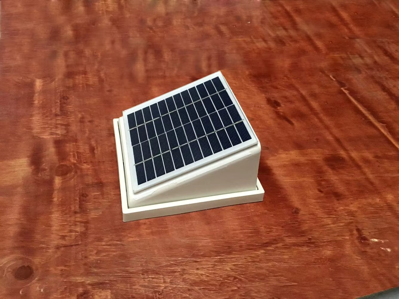 68CFM Plastic Solar Wall Fan 2.5W Ventilator Extractor Airduct Diameter 120mm for Shed Greenhouse