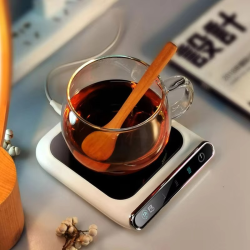 New USB Potable Coffee Mug Cup Warmer for Office Desk Use Home Office Smart Electric Beverage Warmer with 3 Temperature Settings