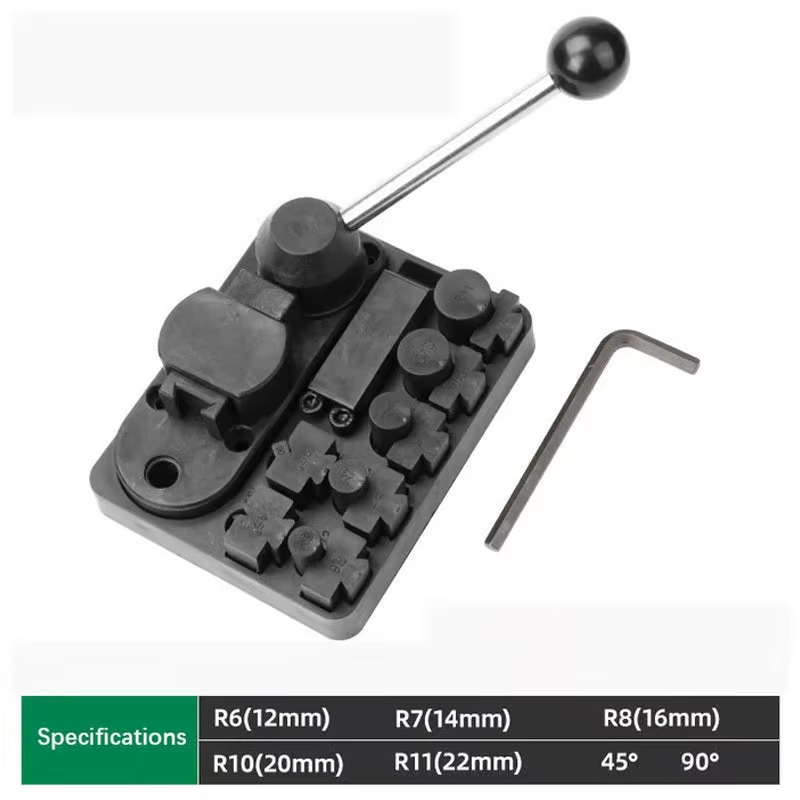 Metal Wire Bending Jig Set with Adjustable Dies Earring Jewelry Bending Machine Set Multifunctional Rings Earrings Bending Tools