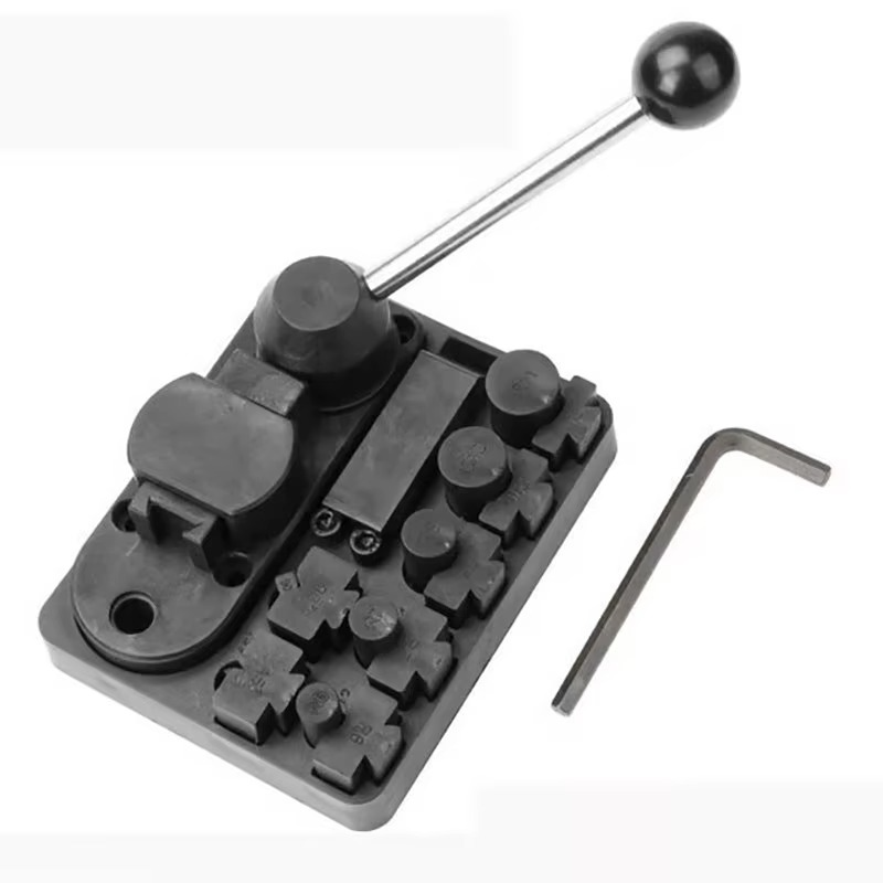 Metal Wire Bending Jig Set with Adjustable Dies Earring Jewelry Bending Machine Set Multifunctional Rings Earrings Bending Tools