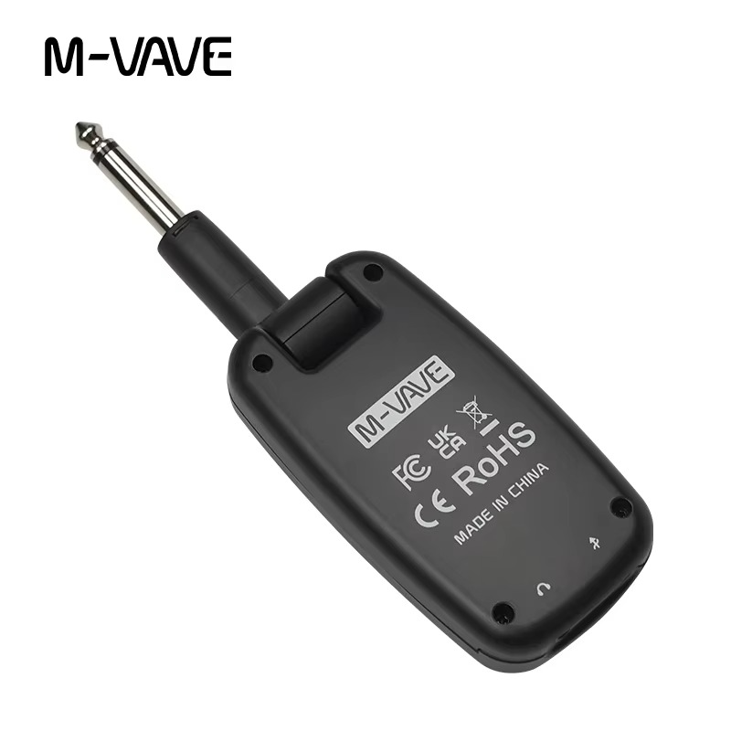 M-VAVE MINI-X Headphone Amplifier Guitar Bass Effects Portable Rechargeable Plug-In Amp Built-in 9 Different Amplifier Tones