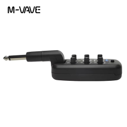 M-VAVE MINI-X Headphone Amplifier Guitar Bass Effects Portable Rechargeable Plug-In Amp Built-in 9 Different Amplifier Tones