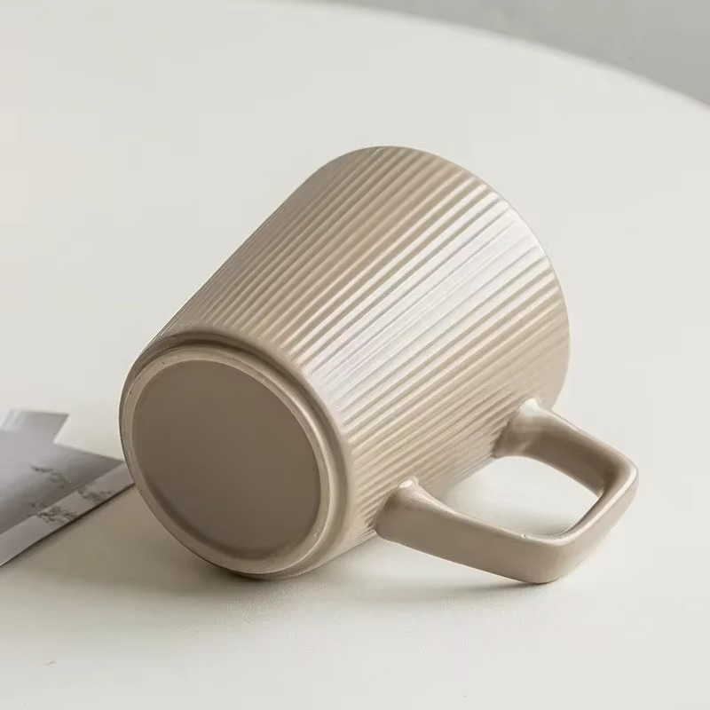Ceramics Mug Nordic Style High-capacity Milk Coffee Mug