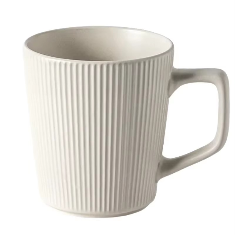 Ceramics Mug Nordic Style High-capacity Milk Coffee Mug