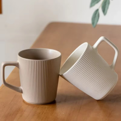 Ceramics Mug Nordic Style High-capacity Milk Coffee Mug