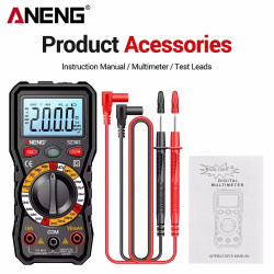 ANENG SZ302 Multimeter 2000 Count Digital AC/DC Votage Current Automatic Tester NCV Detector Resistance Ohm Ammeter Tester Tools