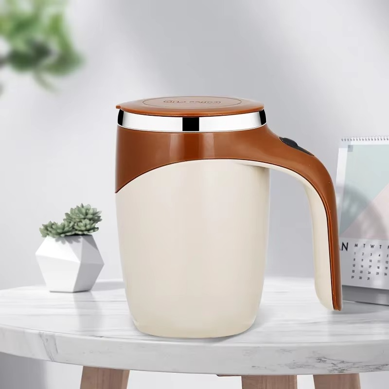 1PC Portable Smart Automatic Magnetic Stirring Cup Rechargeable