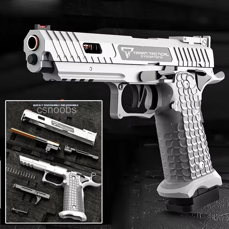 2011 Battle Master Pistol Quick Release Toy Gun Mechanical Continuous Fire Outdoor Soft Bullet Airsoft Blaster for Children Gift