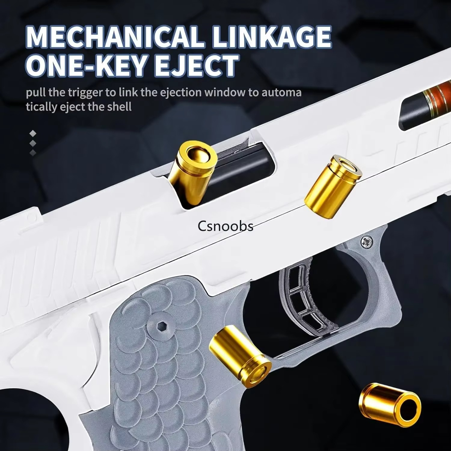 2011 Battle Master Pistol Quick Release Toy Gun Mechanical Continuous Fire Outdoor Soft Bullet Airsoft Blaster for Children Gift