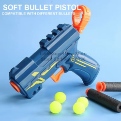 1 Piece Soft Bullet Toy Gun For Rival Zeus Apollo Ball Bullets Children Pistol Gun Foam Darts Blaster Gift For Boy Kids Adult