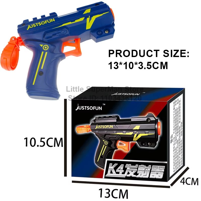 1 Piece Soft Bullet Toy Gun For Rival Zeus Apollo Ball Bullets Children Pistol Gun Foam Darts Blaster Gift For Boy Kids Adult