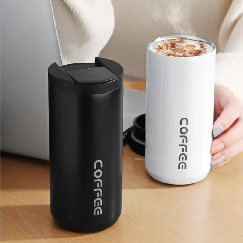 Stainless Steel Thermal Coffee Mug 304 Thermos Mug Leak Proof