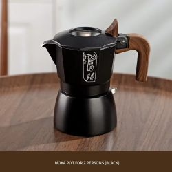 Bincoo Dual Valve Moka Pot Espresso Maker Electric for Home Camping Coffee Extraction Tool Italian Barista Tool Espresso Machine