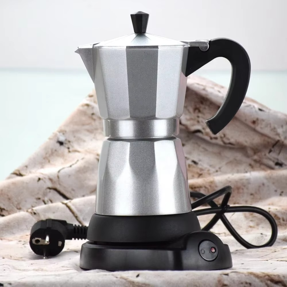 Z 6 cup 6 cups electric espresso filter italian moka pot household coffee maker