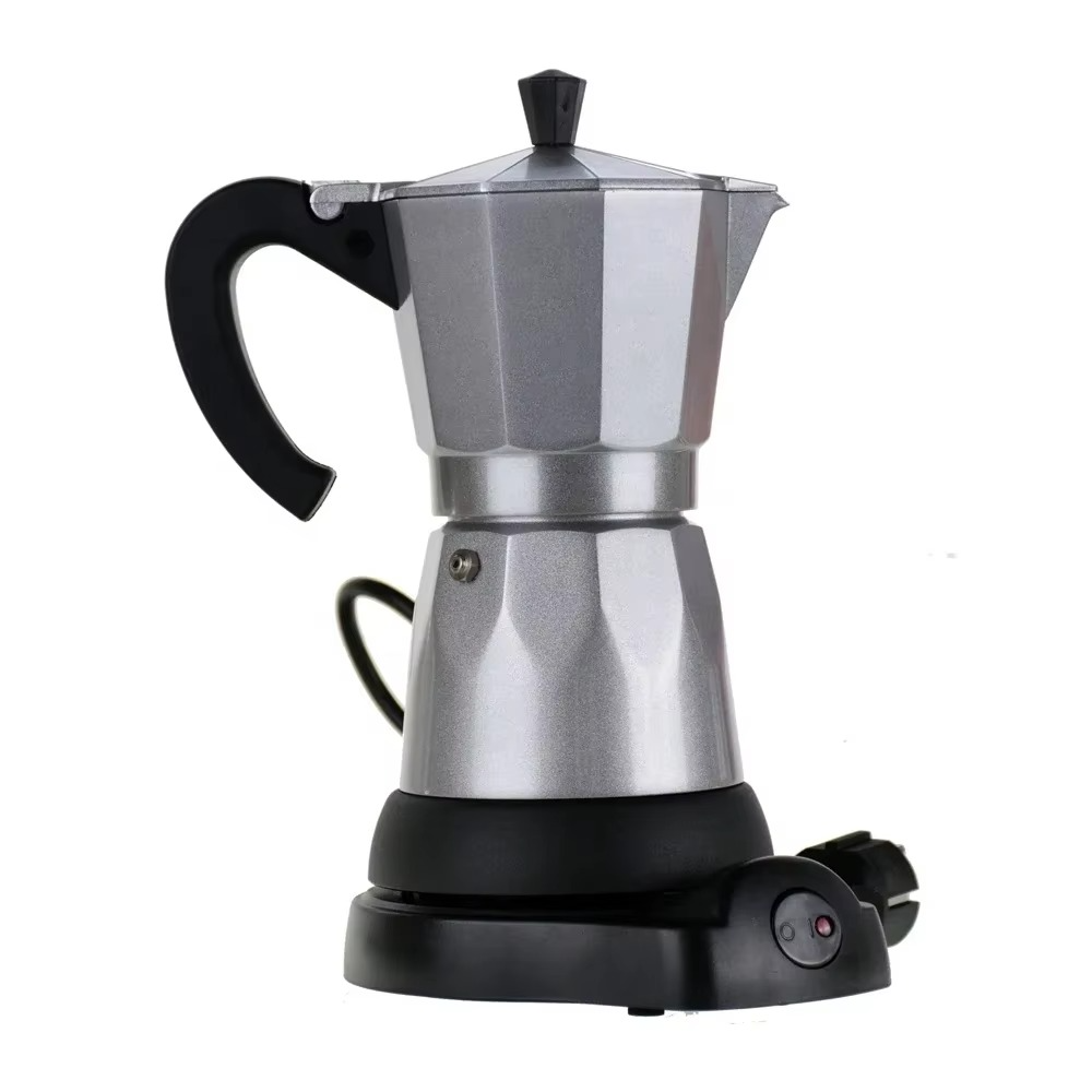 Z 6 cup 6 cups electric espresso filter italian moka pot household coffee maker
