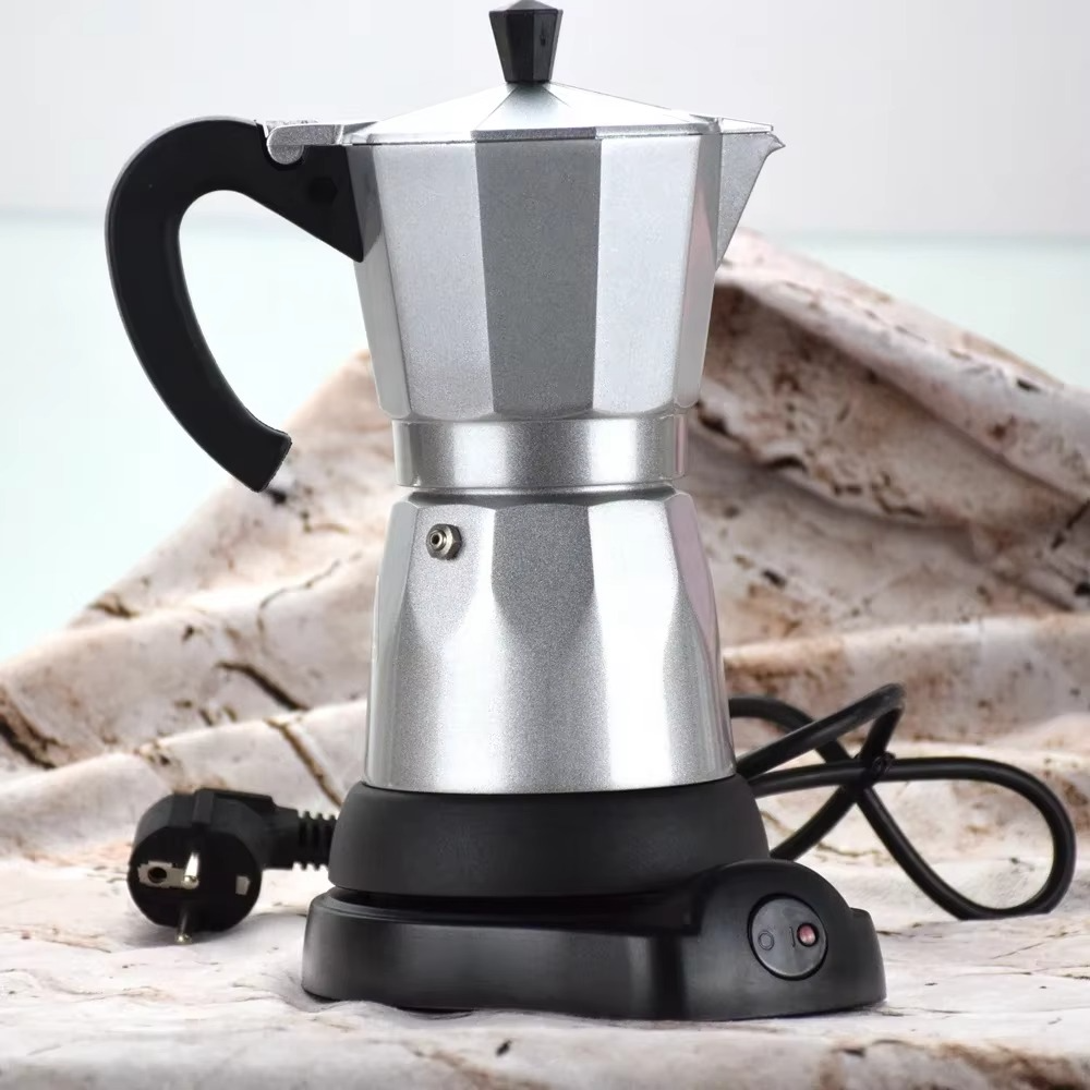 Z 6 cup 6 cups electric espresso filter italian moka pot household coffee maker
