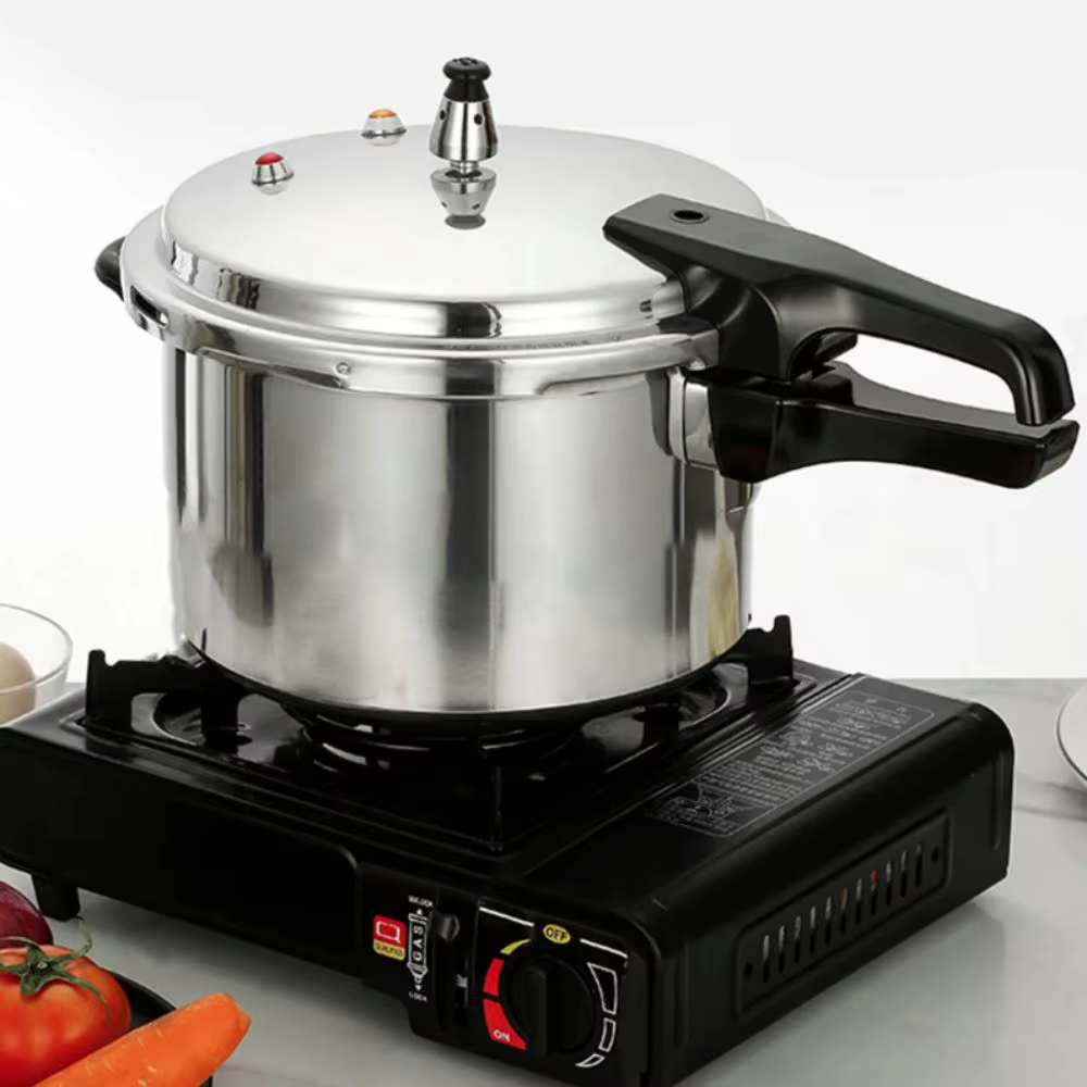 Durable 3 Liter Gas Stove Pressure Cooker Explosion Proof Aluminium Alloy Pressure Pot Thickened Mini Soup Pot Kitchen