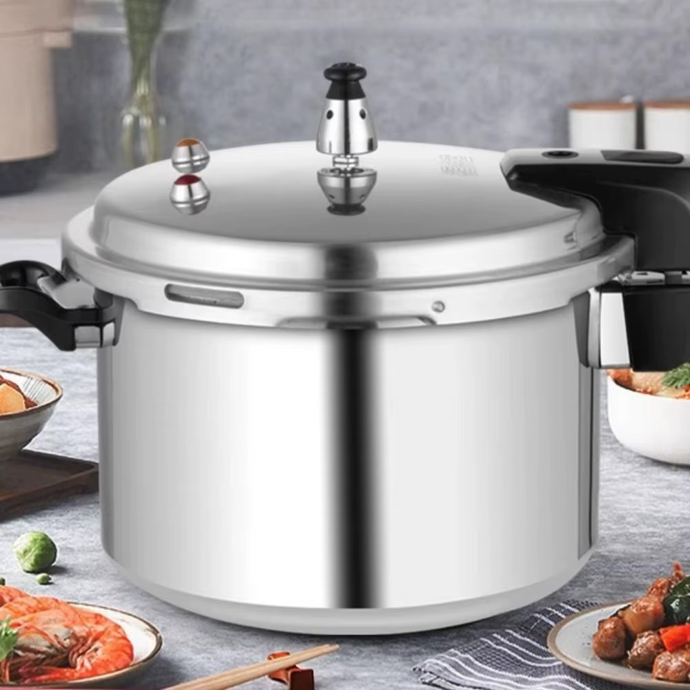 Durable 3 Liter Gas Stove Pressure Cooker Explosion Proof Aluminium Alloy Pressure Pot Thickened Mini Soup Pot Kitchen