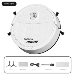 Three in One New Robot Cleaner Sweeping Suction Mopping Cleaning Machine Home Appliance Kitchen Robots Electric Mops