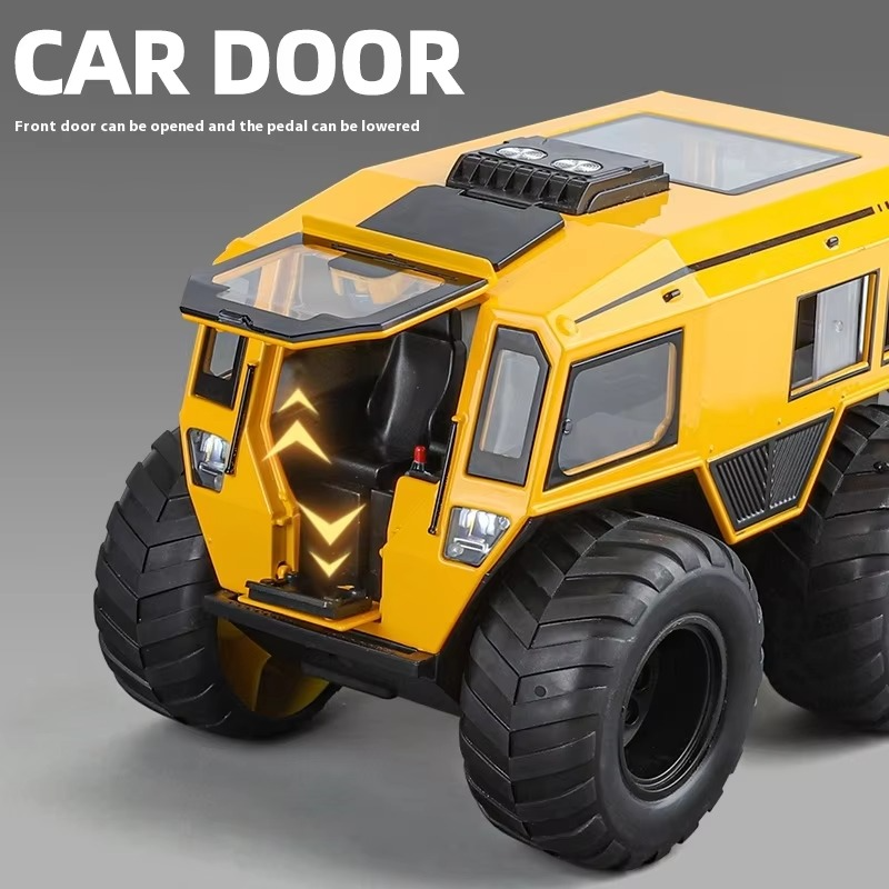 1:24 Scale Sherp ATV Model Car with LED Lights - Realistic Detail for Kids' Adventure Play - Cross-Country Fun, Toy Vehicle