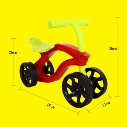 4 Wheels Children's Push Scooter Balance Bike Walker Infant Scooter Bicycle for Kids Outdoor Ride on Toys Cars Wear Resistant