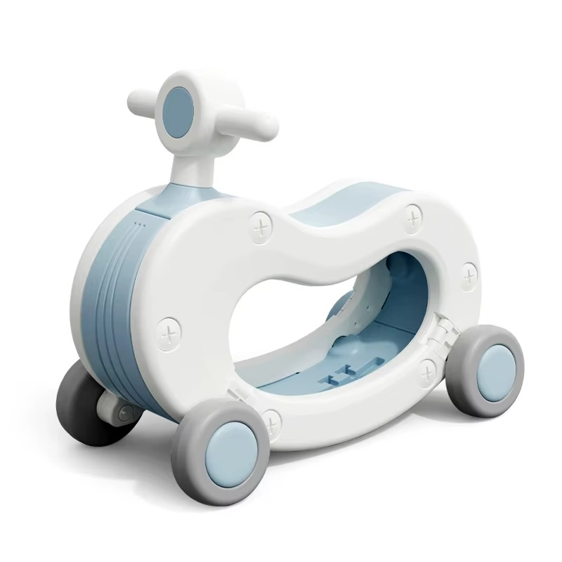 Large Toy Car Children's Two-In-One Rocking Horse Slip Cars Baby Walker Baby Hose Kids Ride On Vehicles Toys for Boys Girls