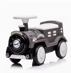 Cartoon Little Train Children's Scooter Silent Wheel Yo-yo Car PP Material Balance Walkers Twist Scooters Baby Toy Ride on Car