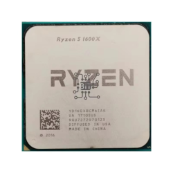Ryzen 5 1600X R5 1600X 3.6 GHz Six-Core Twelve-Thread CPU Processor 95W L3=16M YD160XBCM6IAE Socket AM4