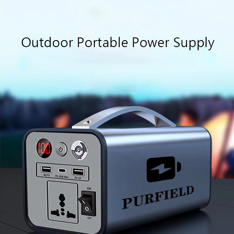 180W 220/110V 32000mAh Power Bank Portable Power Station 118.4Wh Solar Generator Outdoor Energy For Camping Tent Travel