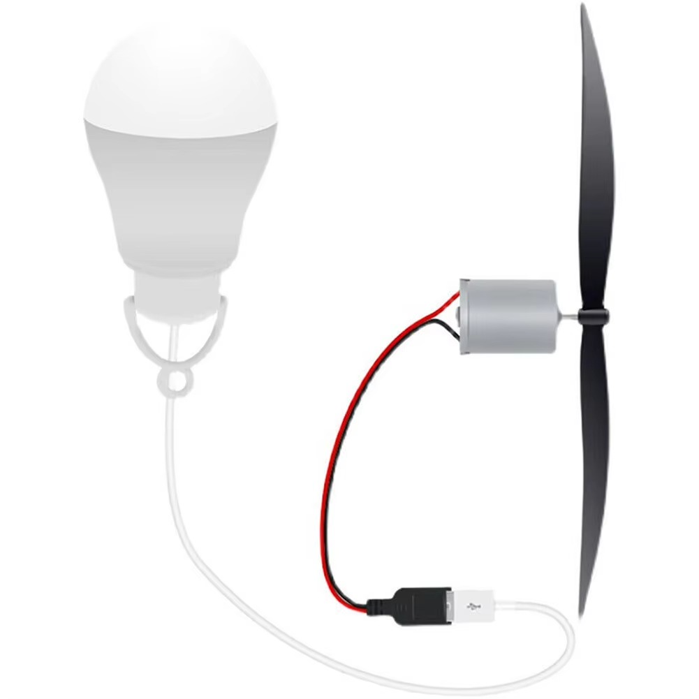 Wind Propeller DIY Set Power Energy Generator Alternative Generator Cultivating Students Wind Power Generation